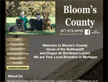 Tablet Screenshot of bloomscounty.com
